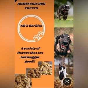 Healthy homemade dog treats!!